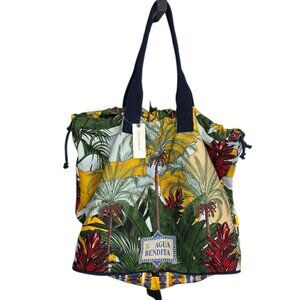 Agua Bendita Liz Bucket Bag, Packable, Drawstring, Beachy, Boho, Vacation,Resort
